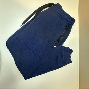 Kyodan Men’s Jr Blue Jogger Pants with Black Drawstring size Jr Large